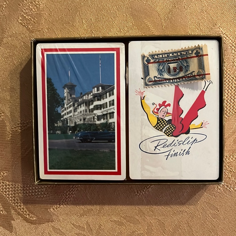 Brown & Bigelow vintage sealed playing cards